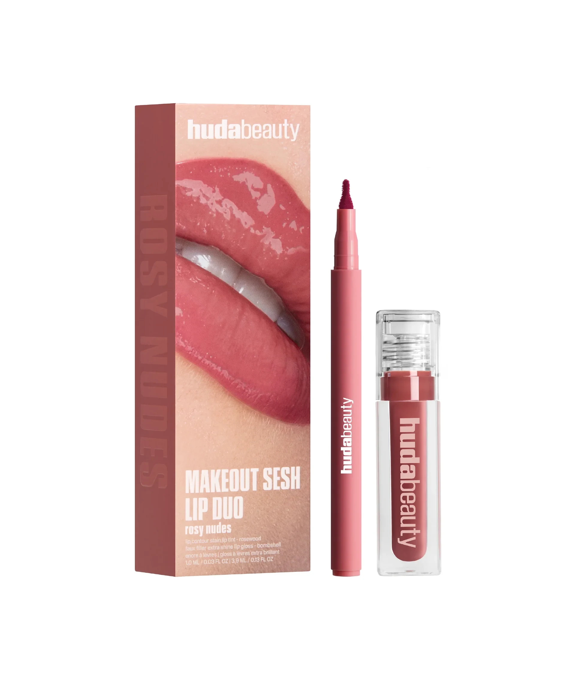 Gloss Huda beauty بكج