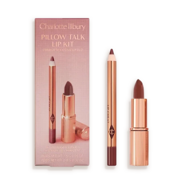 Charlotte Tilbury pillow talk lip kit deep